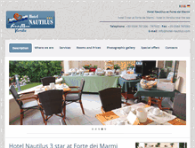 Tablet Screenshot of en.hotel-nautilus.com