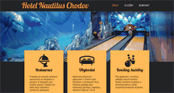 Desktop Screenshot of hotel-nautilus.cz